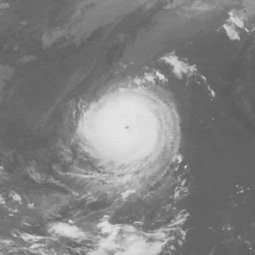 Elsie 1989: ELSIE infrared satellite image, 1989-10-19T03:00:00Z