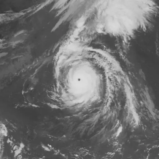 Flo 1990: FLO infrared satellite image, 1990-09-17T03:00:00Z