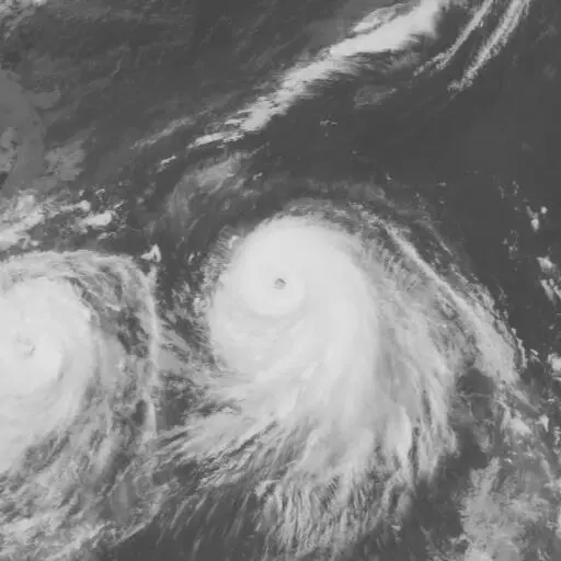 Ed 1993: ED infrared satellite image, 1993-10-04T03:00:00Z