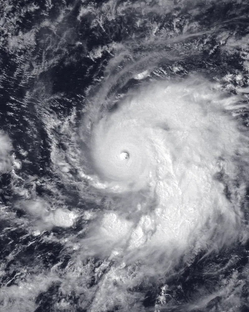 Satellite image of Gilma 1994