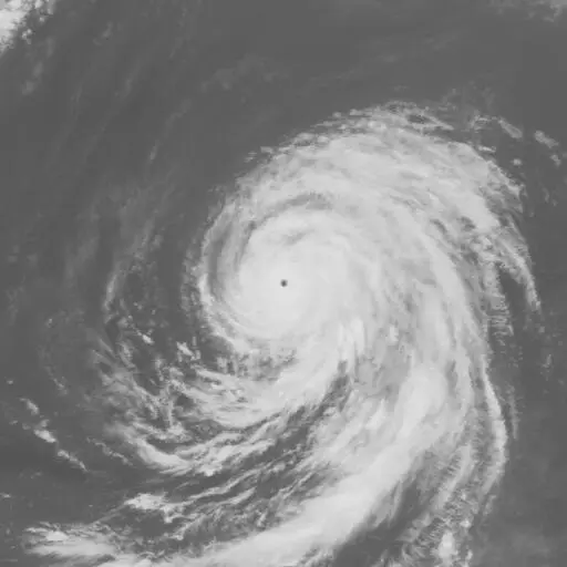 Ginger 1997: GINGER infrared satellite image, 1997-09-27T03:00:00Z