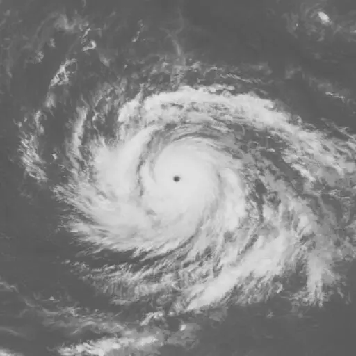 Keith 1997: KEITH infrared satellite image, 1997-11-01T03:00:00Z