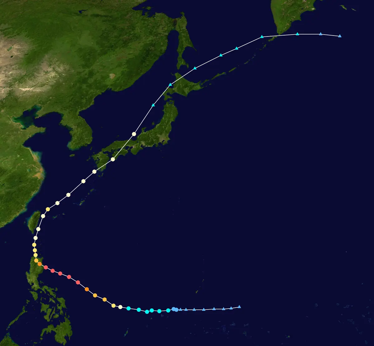 Track map of Zeb 1998