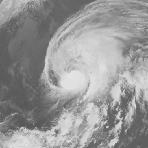 Damrey 2000: DAMREY infrared satellite image, 2000-05-10T03:00:00Z
