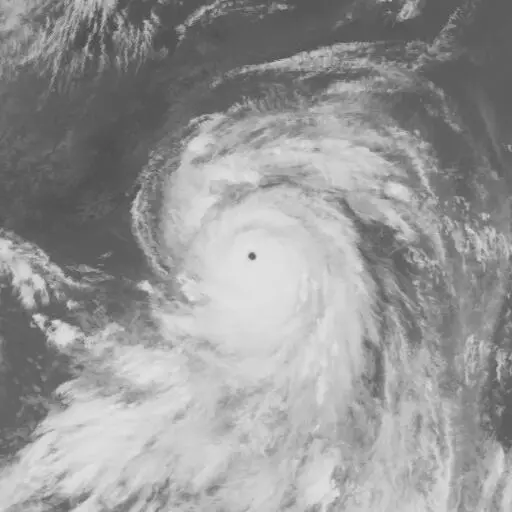 Bilis 2000: BILIS infrared satellite image, 2000-08-22T03:00:00Z