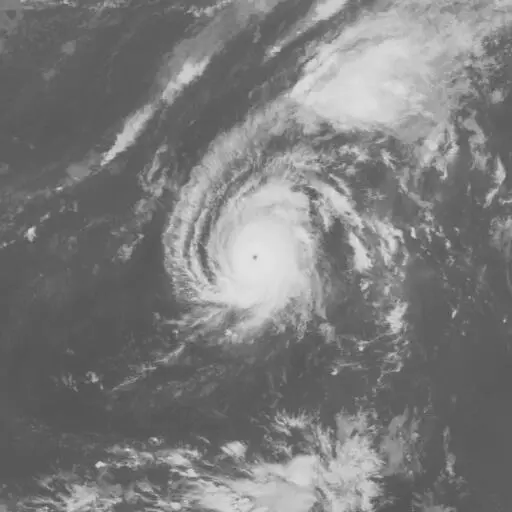 Hagibis 2002: HAGIBIS infrared satellite image, 2002-05-19T03:00:00Z