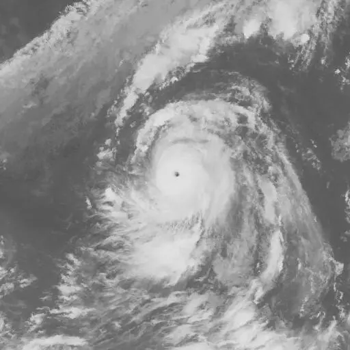 Maemi 2003: MAEMI infrared satellite image, 2003-09-10T03:00:00Z
