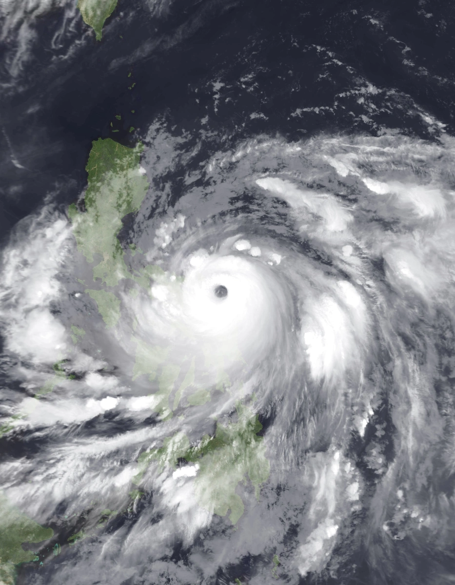 Satellite image of Nida 2004