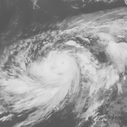 Dianmu 2004: DIANMU infrared satellite image, 2004-06-16T03:00:00Z