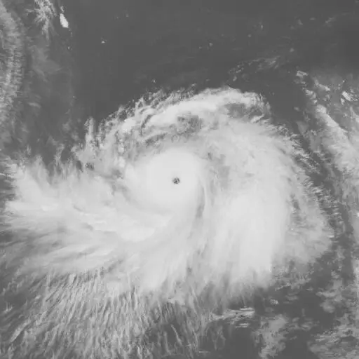 Chaba 2004: CHABA infrared satellite image, 2004-08-23T03:00:00Z