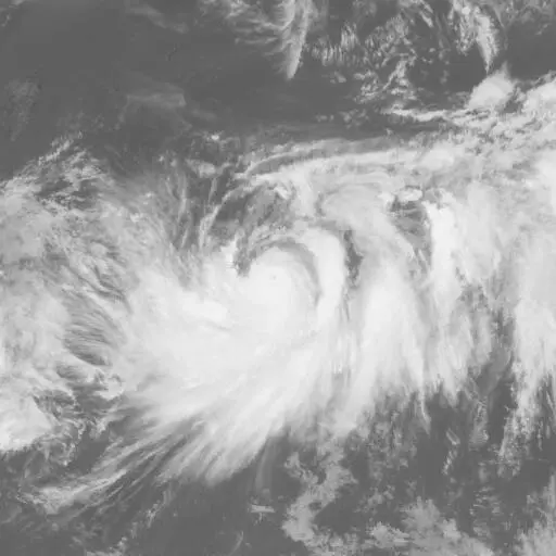 Muifa 2011: MUIFA infrared satellite image, 2011-07-31T03:00:00Z