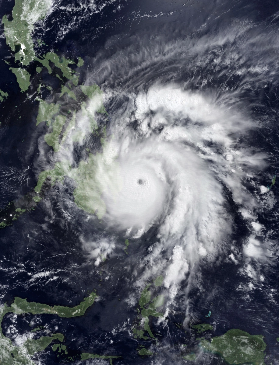 Satellite image of Bopha 2012
