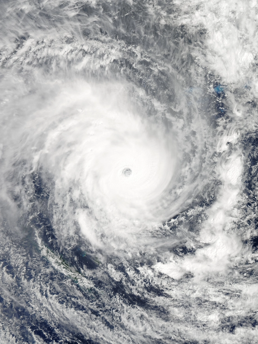 Satellite image of Pam 2015