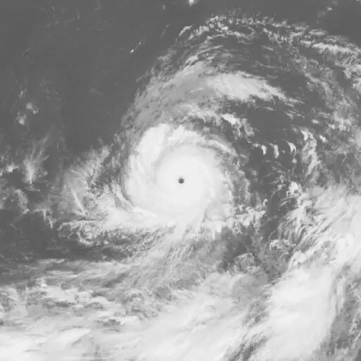 Soudelor 2015: SOUDELOR infrared satellite image, 2015-08-04T03:00:00Z