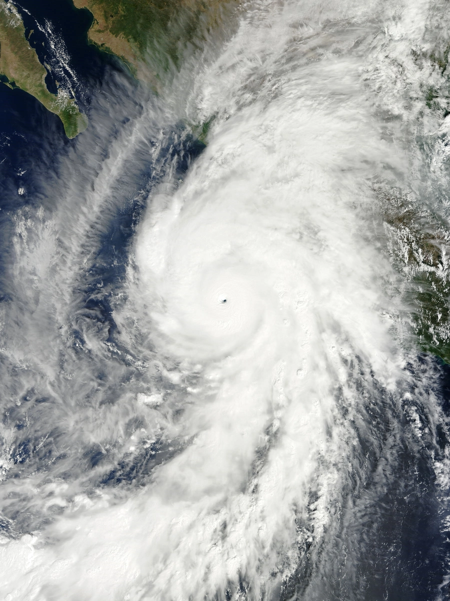 Satellite image of Patricia 2015