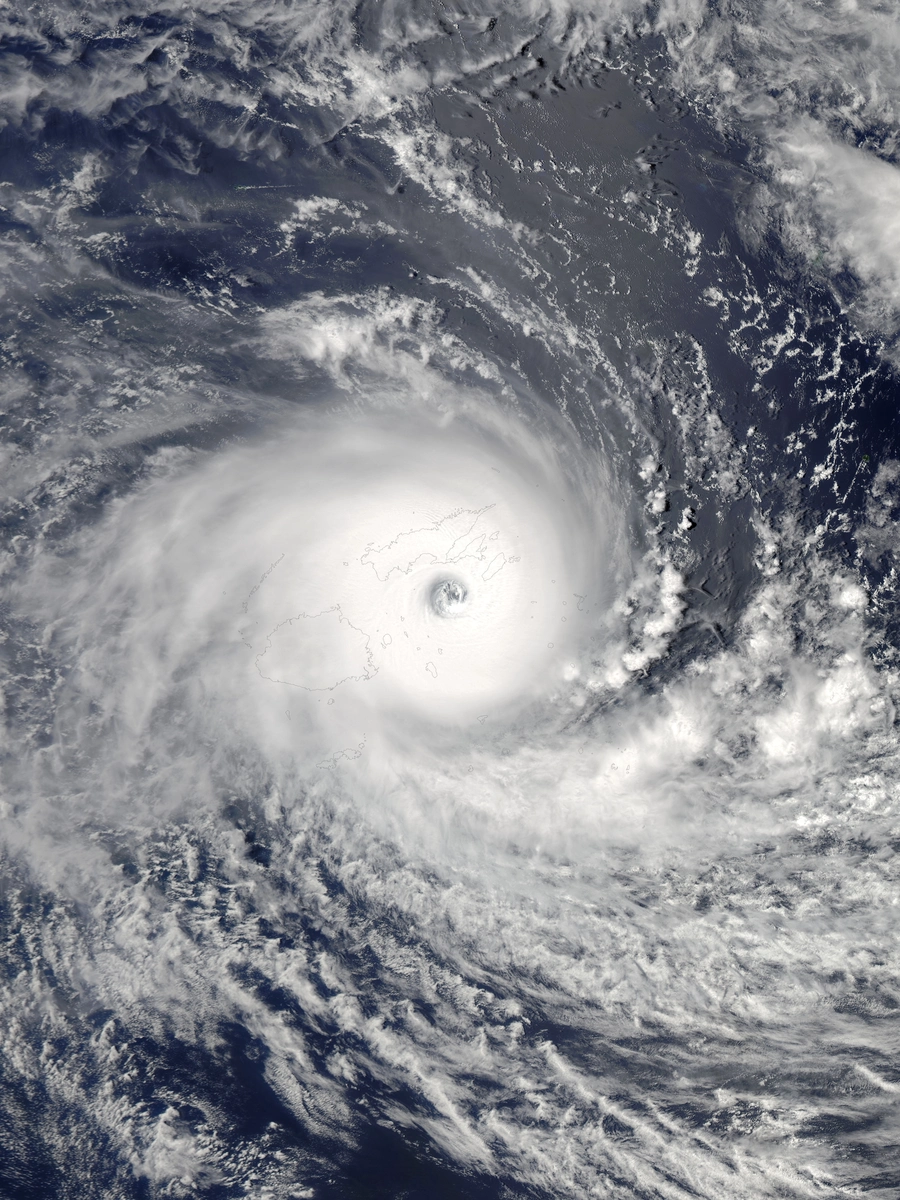 Satellite image of Winston 2016