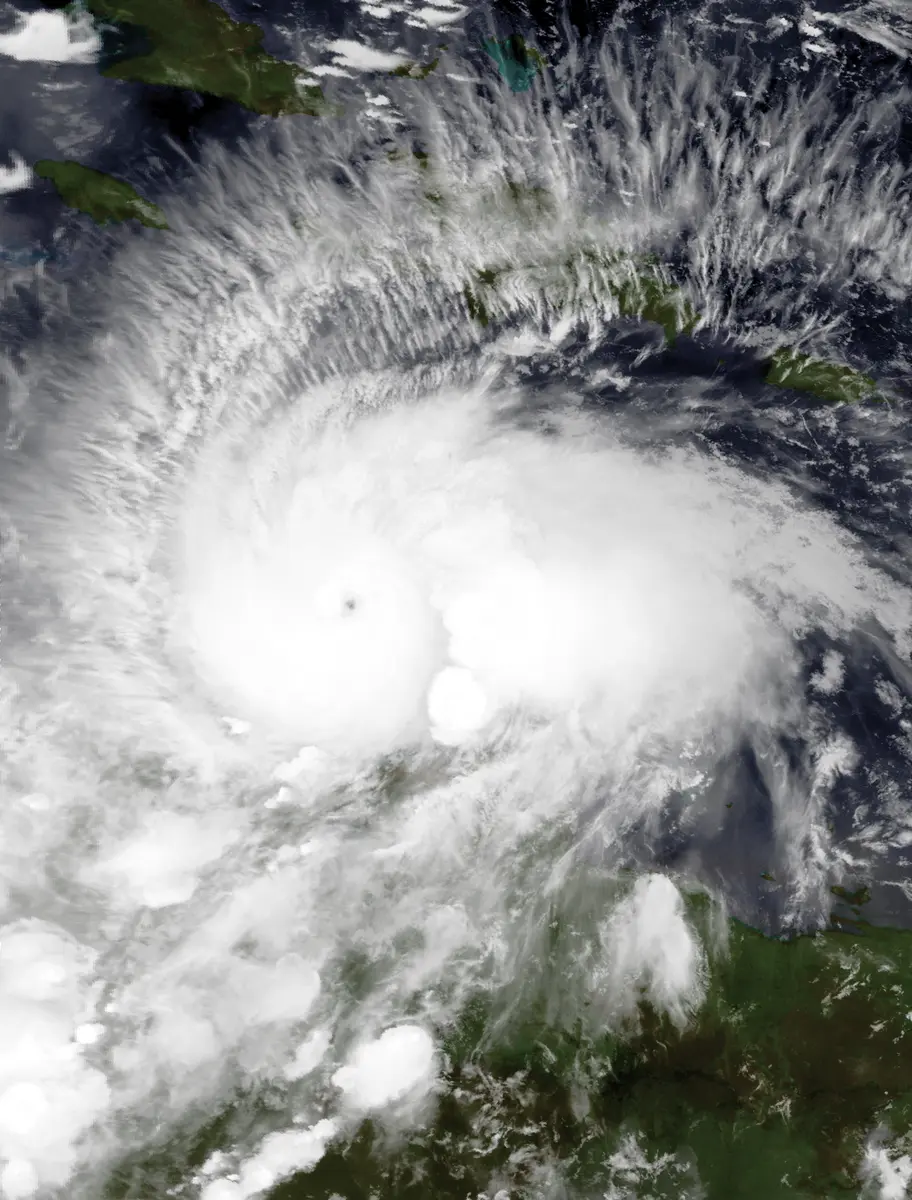 Satellite image of Matthew 2016