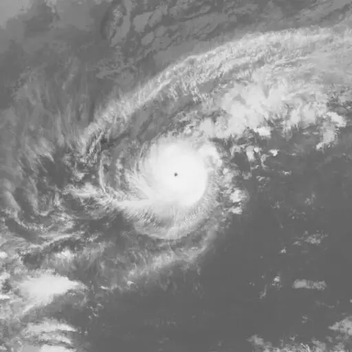 Nock-Ten 2016: NOCK-TEN infrared satellite image, 2016-12-25T03:00:00Z