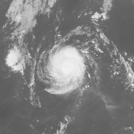 Bualoi 2019: BUALOI infrared satellite image, 2019-10-22T03:00:00Z