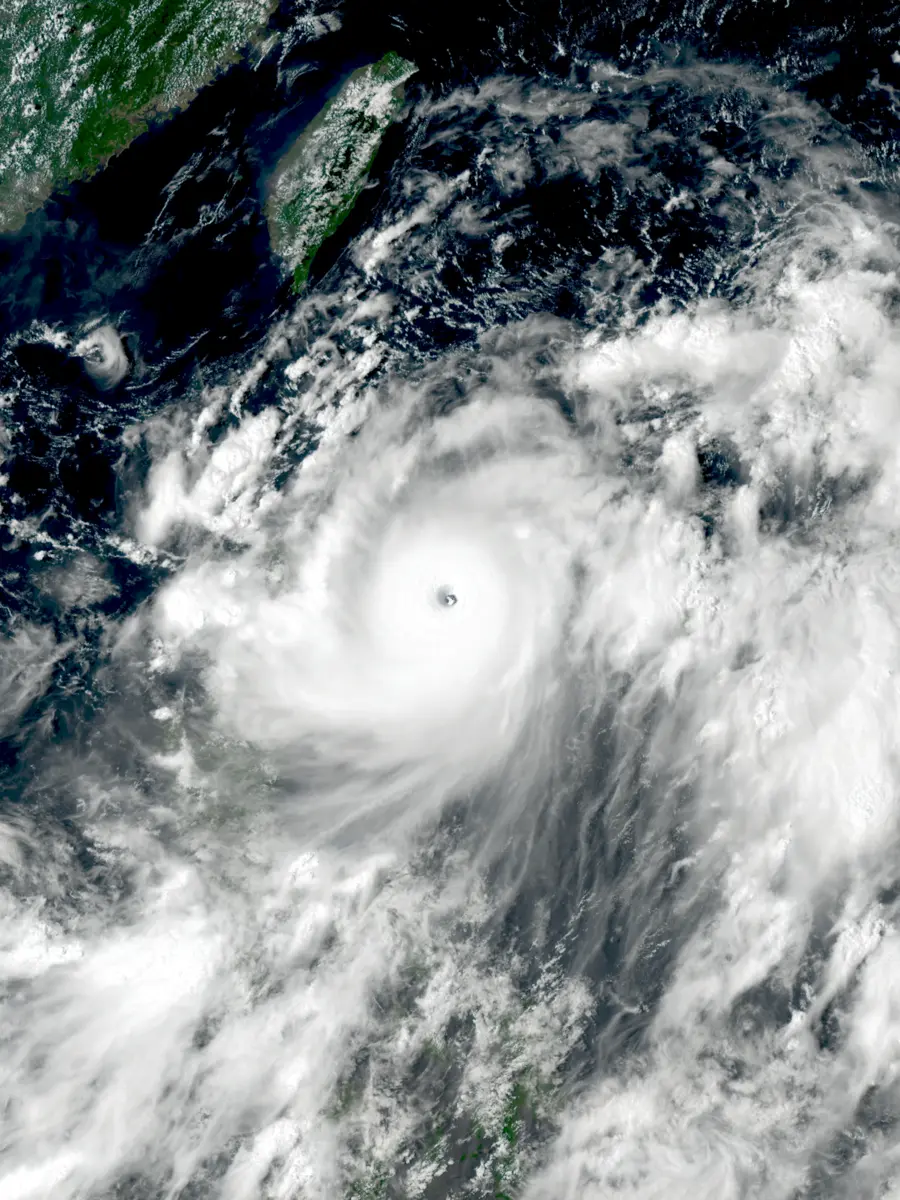 Satellite image of Chanthu 2021