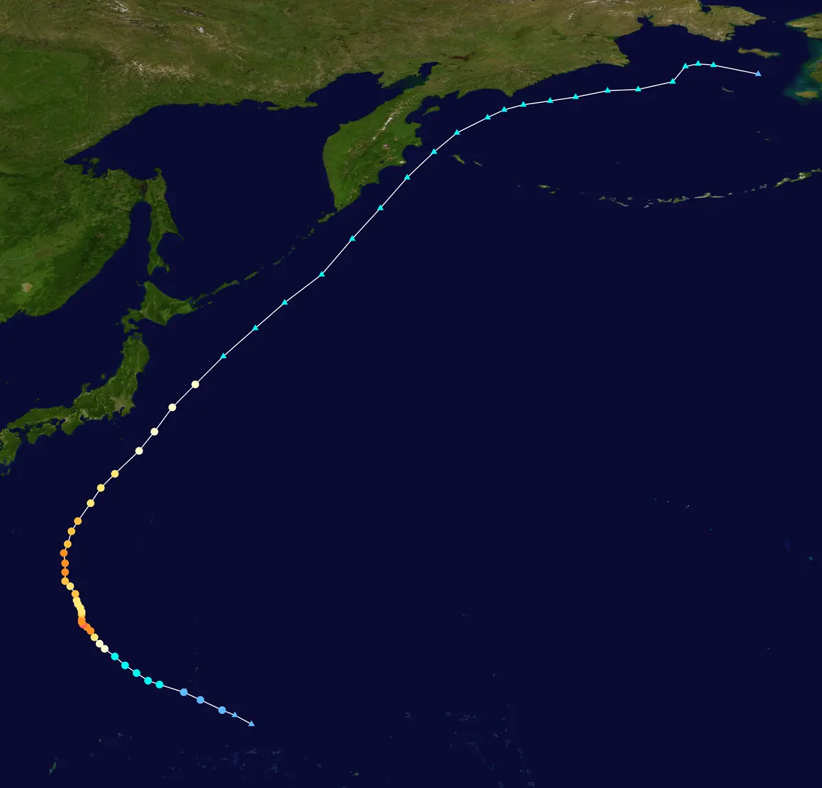 Track map of Mindulle 2021
