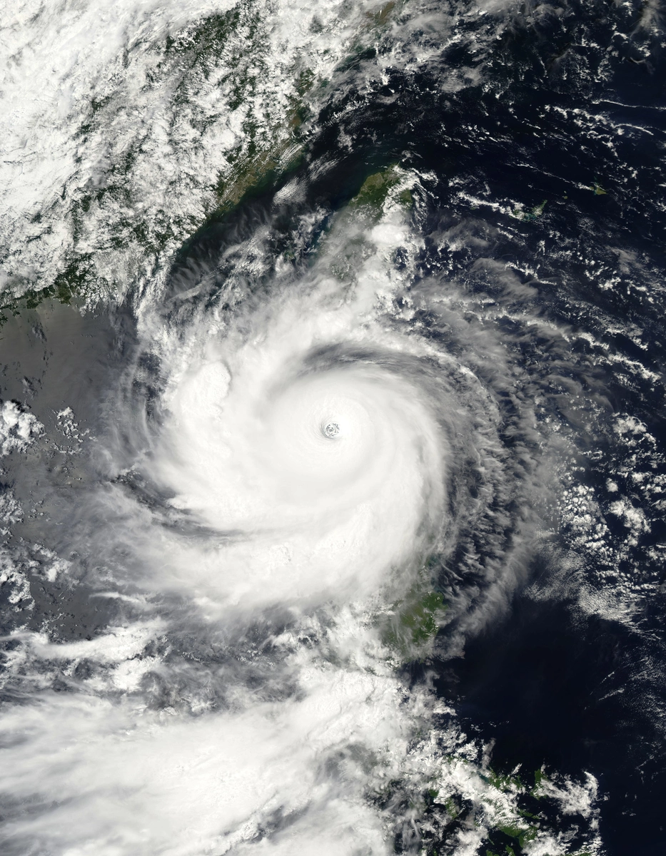 Satellite image of Saola 2023