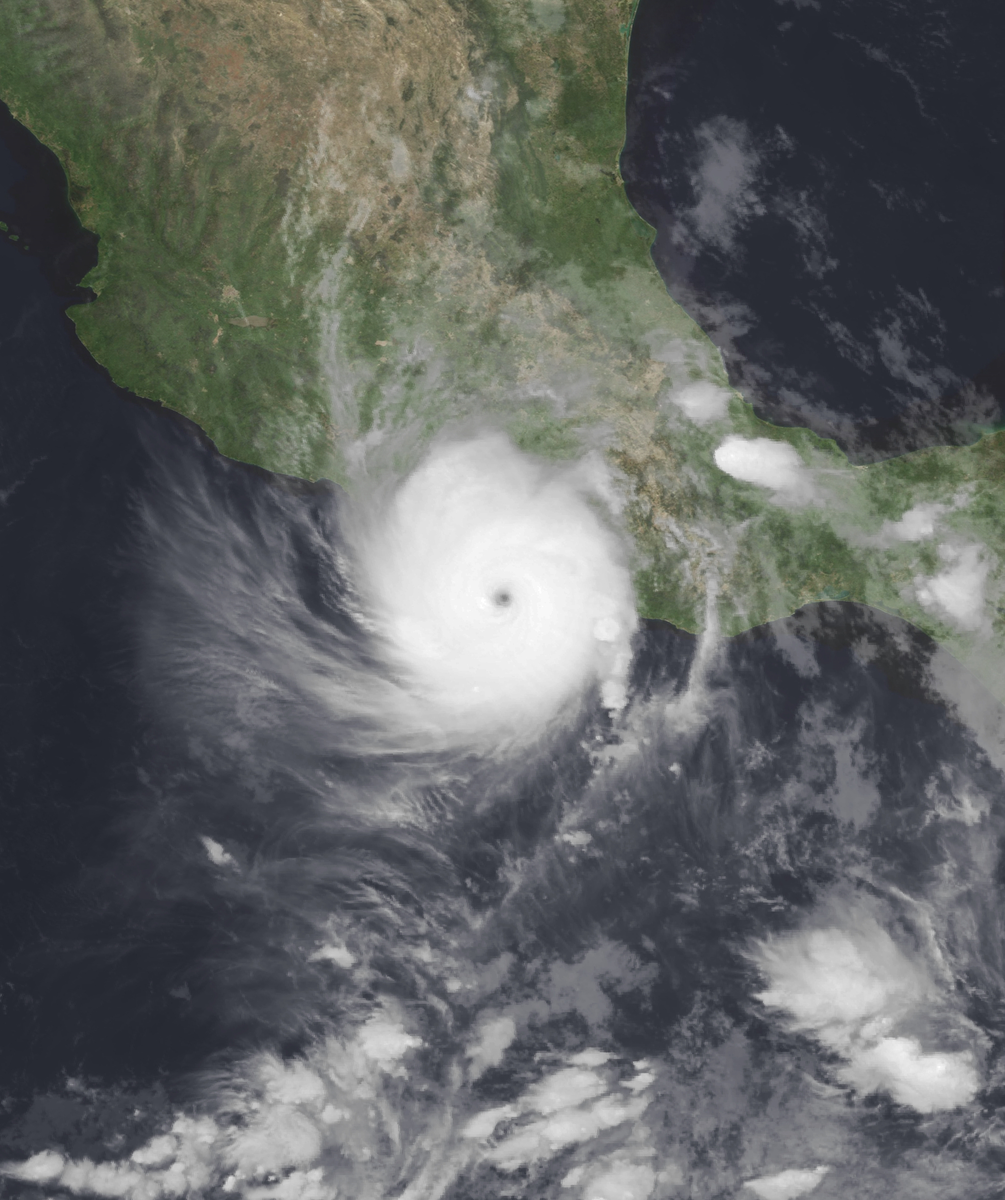 Satellite image of Otis 2023