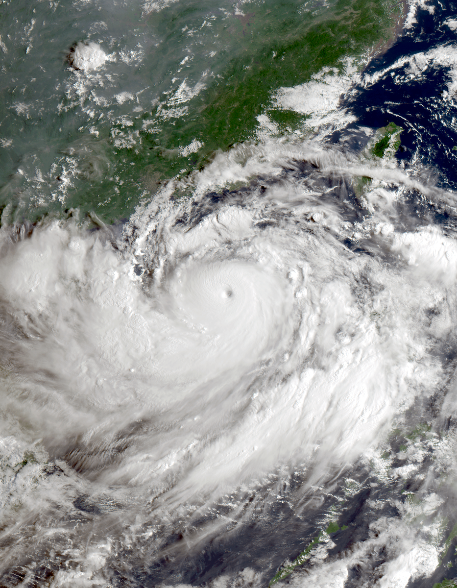 Satellite image of Yagi 2024